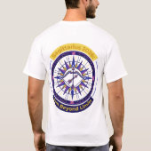 Boogschutter 2026 Zodiac Mandala | Boogschutter Vu T-shirt (Achterkant)