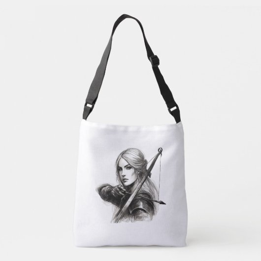 Boogschutter 8 crossbody tas (Achterkant)