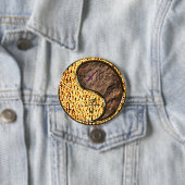 Boogschutter & Aard Rat Ronde Button 7,6 Cm (In situ)
