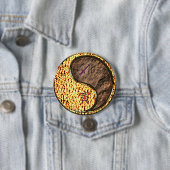 Boogschutter & Aard Tijger Ronde Button 7,6 Cm (In situ)