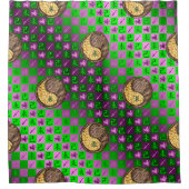 Boogschutter & Aardgeit Douchegordijn (Voorkant)