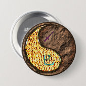 Boogschutter & Aardslang Ronde Button 7,6 Cm (Voorkant /achterkant)