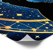 Boogschutter astrologie teken poster (Hoek)