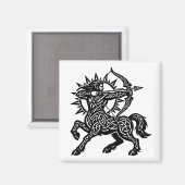 Boogschutter Centaur Boogschieter — Mythische Dier Magneet (Voorkant / Achterkant)