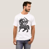Boogschutter Centaur Boogschutter — Mythische Dier T-shirt (Voorkant volledig)