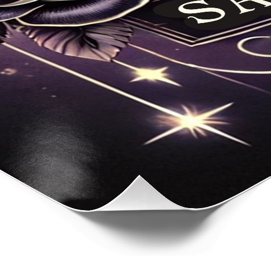 Boogschutter "Chasing Horizons" Glanzend Poster Perfect Poster (Hoek)