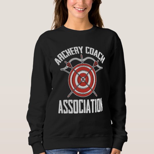 Boogschutter Coach Vereniging Boogschutter Bowman Trui (Voorkant)