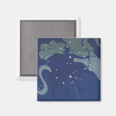 Boogschutter Constellatie  Zodiac Astrologie Magneet (Voorkant / Achterkant)