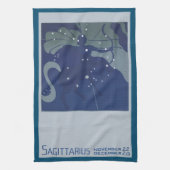 Boogschutter Constellatie  Zodiac Astrologie Theedoek (Verticaal)