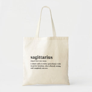 Boogschutter Definitie Esthetische Astrologie Cade Tote Bag