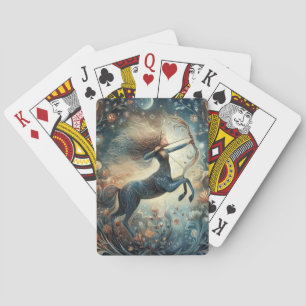 Boogschutter Dierenriem Astrologie Mystieke Verjaa Pokerkaarten