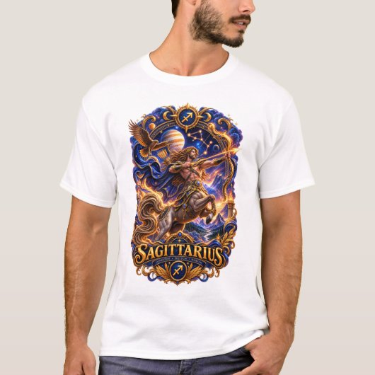 Boogschutter Dierenriem Hemelse Boogschutter – Lux T-shirt (Voorkant)