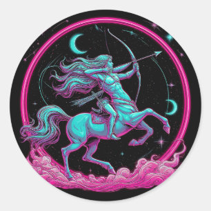 ✨ Boogschutter Dierenriem Voor Astrologie Fans Ronde Sticker