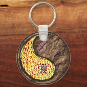 Boogschutter & Earth Boar Sleutelhanger (Achterkant)