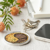 Boogschutter en aarde draak sleutelhanger (Zijkant)