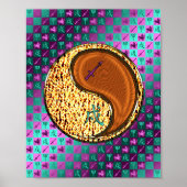 Boogschutter en houten hond poster (Voorkant)