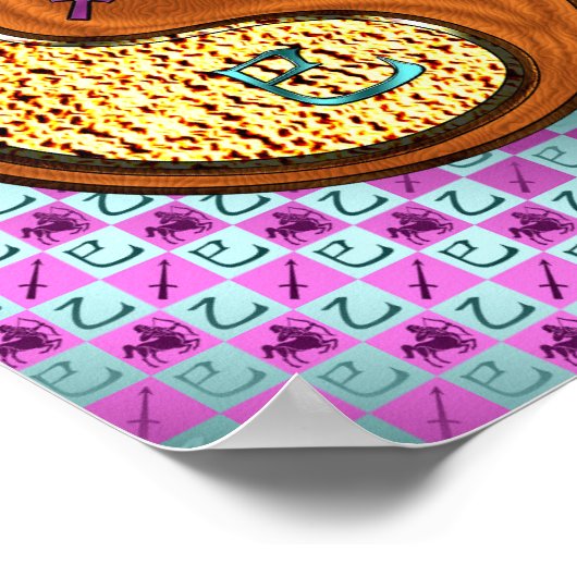 Boogschutter en houtslang poster (Hoek)