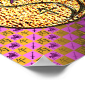 Boogschutter en vuurpaard poster (Hoek)