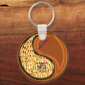 Boogschutter & Hout Haan Sleutelhanger (Voorkant)