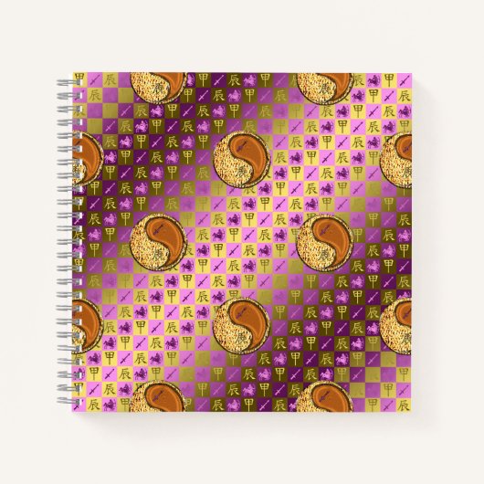 Boogschutter & Houten Draak Notitieboek (Voorkant)