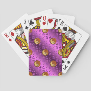 Boogschutter & Houten Haan Pokerkaarten