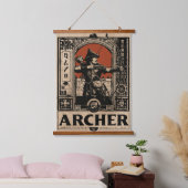 boogschutter kunst | Wabi Sabi ontwerp Hangend Wandkleed (Slaapkamer)