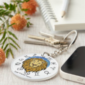 Boogschutter & Leo Zodiac Acryl Sleutelhanger (Voorkant Rechts)