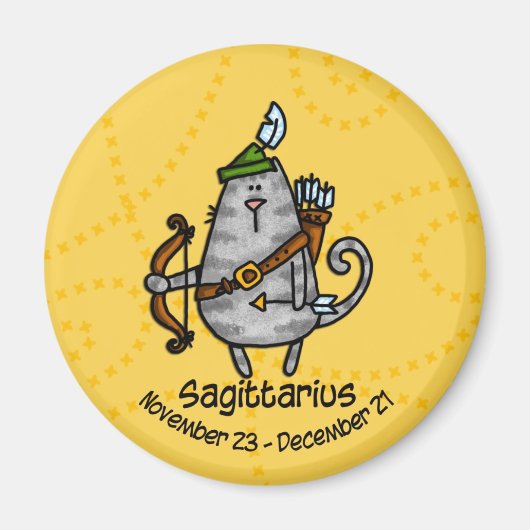 Boogschutter magneet (Voorkant)