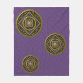 Boogschutter Mandala Fleece Dekbed Deken (Voorkant)