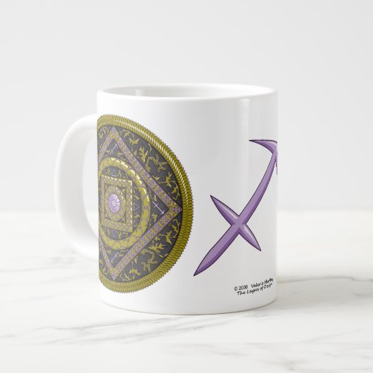 Boogschutter Mandala Specialty Mok (Voorkant links)