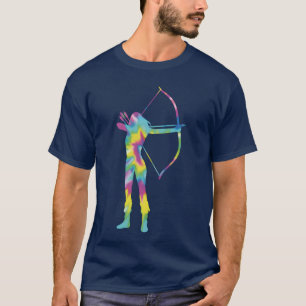Boogschutter Meisje 80s 90s grappig T-shirt