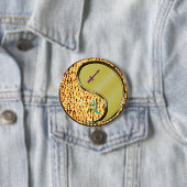 Boogschutter & Metaal Hond Ronde Button 7,6 Cm (In situ)
