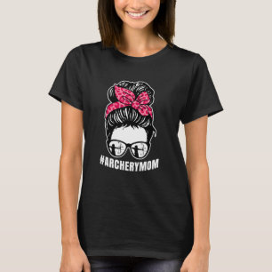 Boogschutter Moeder Rommelige Knot Trots Ouder Boo T-shirt