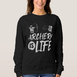 Boogschutter Outfit Boogschieten Citaat Boogvormin Trui