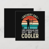 Boogschutter papa kaart (Voorkant / Achterkant)