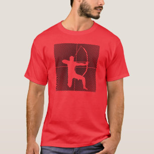 Boogschutter Pijl- en boogsport Boogschieten vrien T-shirt