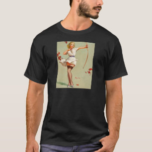 Boogschutter Pin-Up Meisje T-shirt