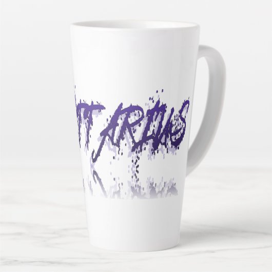 Boogschutter - Reflectie Latte Mok (Rechterhoek)