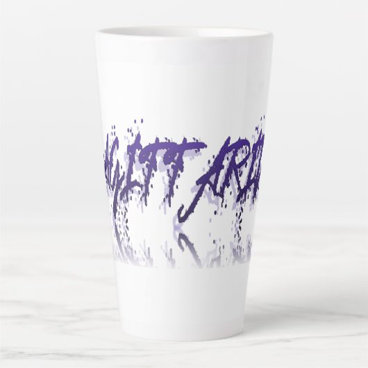 Boogschutter - Reflectie Latte Mok (Voorkant)