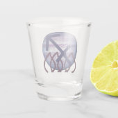 Boogschutter Shot Glas (Achterkant)