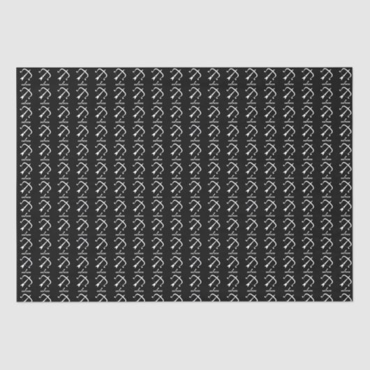 Boogschutter Silhouet Wrapping Papier (Voorkant)