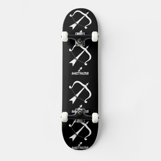 Boogschutter Silhouette Skateboard (Voorkant)