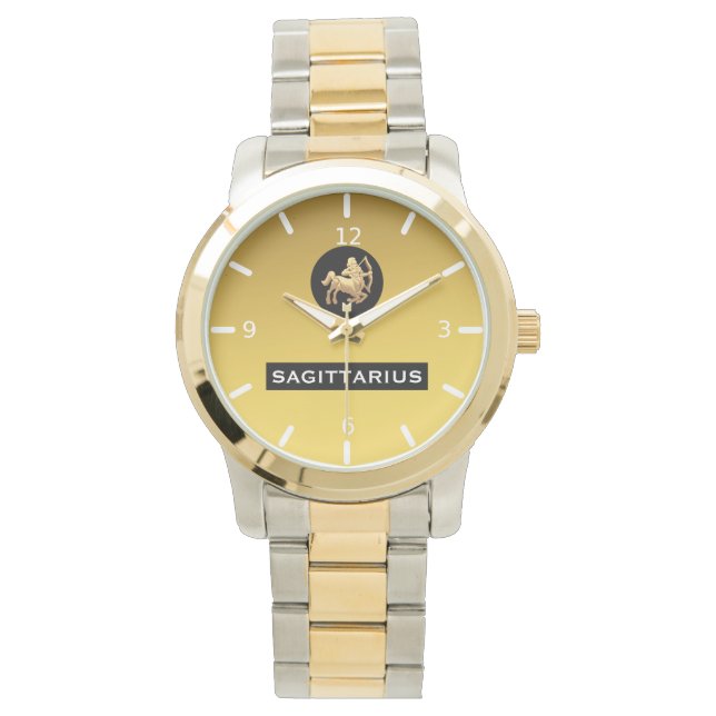 Boogschutter sterrenbeeld horloge (Voorkant)