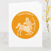 Boogschutter, sterrenbeeld, horoscoop, astrologie kaart (Gele Bloem)