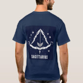 Boogschutter Sterrenbeeld T-shirt (Achterkant)