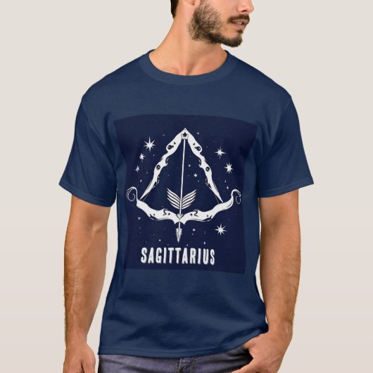 Boogschutter Sterrenbeeld T-shirt (Voorkant)