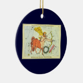 Boogschutter, sterrenbeeld Urania's Mirror Keramisch Ornament (Rechts)