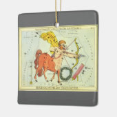 Boogschutter, sterrenbeeld Urania's Mirror Keramisch Ornament (Links)