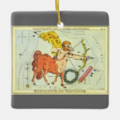 Boogschutter, sterrenbeeld Urania's Mirror Keramisch Ornament (Voorkant)