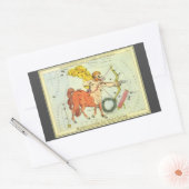 Boogschutter, sterrenbeeld Urania's Mirror Rechthoekige Sticker (Envelop)